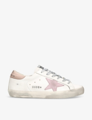 Golden Goose Super-star Sneakers In White/oth