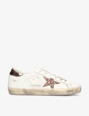 Golden Goose Women's White/comb Women's Super-star 11705 Leather Low-top Trainers