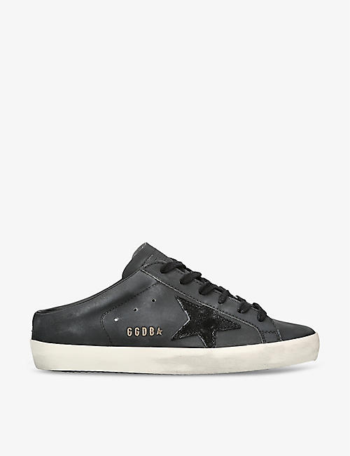 GOLDEN GOOSE: Super-Star Sabot 90100 leather low-top trainers