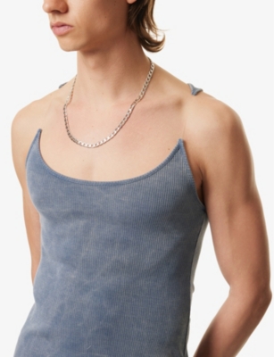 Twojeys Mens Silver Cuban Sterling-silver Necklace In Silver