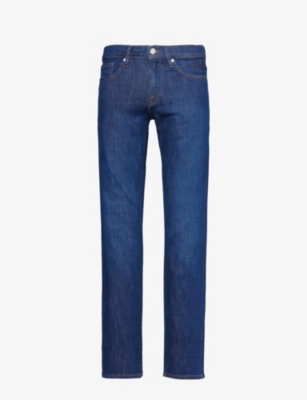Shop Frame Men's Wind City L'homme Slim Belt-loop Slim-fit Straight-leg Stretch-denim Jeans