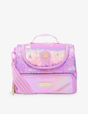 SMIGGLE: Cosmos Double Decker shoulder-strap woven lunch box
