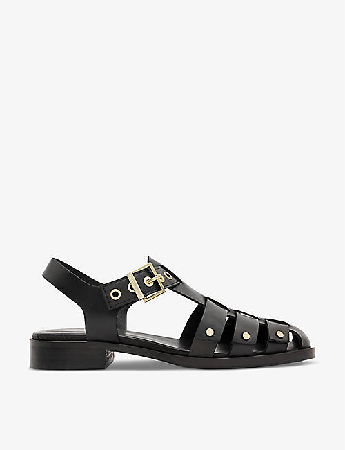 ALLSAINTS: Nelly studded leather sandals