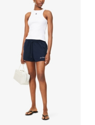 4TH & RECKLESS: Everyday Racer Logo-Embroidered Cotton-Jersey Vest Top