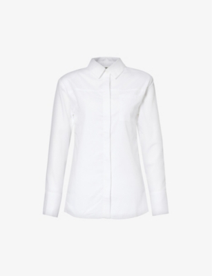 4th & Reckless Vienna Open-back Woven Shirt In White