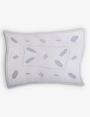 SELETTI: Acid Flower D embroidered-design cork table mat 51cm