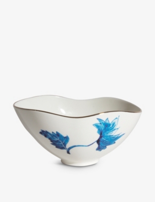 SELETTI: Acid Chinese-leaves porcelain salad bowl 18cm
