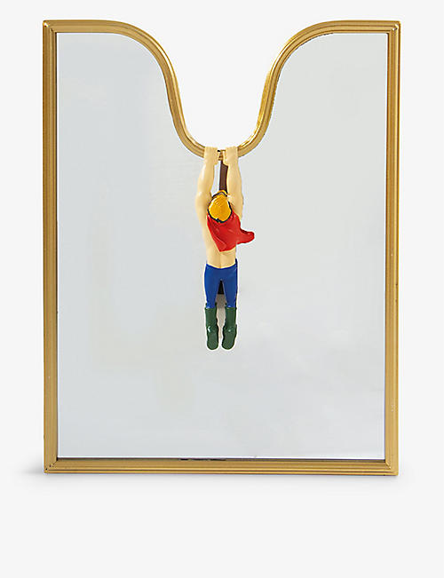 SELETTI: Circus characters resin and glass mirror 35cm x 45cm