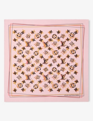 Louis Vuitton Wallpaper Silk Scarf