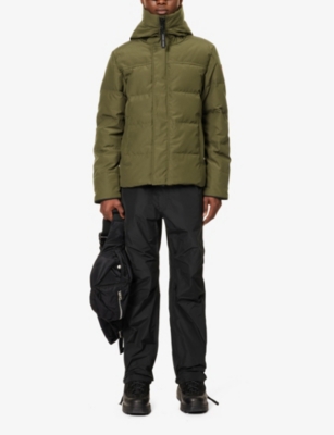 Macmillan high-neck regular-fit woven-down parka jacket