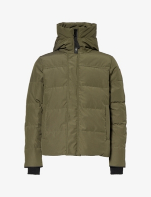 CANADA GOOSE: Macmillan high-neck regular-fit woven-down parka jacket