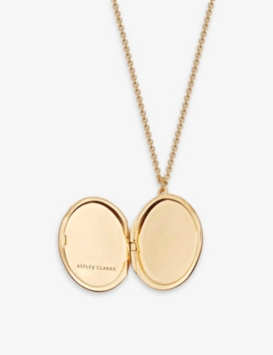 Shop Astley Clarke Women's Yellow Gold Vermeil Biography 18ct Yellow Gold-plated Sterling Silver Vermeil