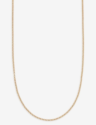 Astley Clarke Biography 18ct Gold-plated 925 Sterling-silver Necklace In Yellow Gold Vermeil