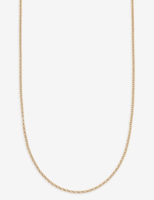 Astley Clarke Biography 18ct Gold-plated 925 Sterling-silver Necklace In Yellow Gold Vermeil