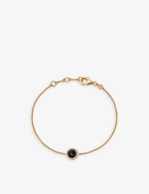 Astley Clarke Womens Yellow Gold Vermeil Luna 18ct Yellow Gold-plated Vermeil Sterling-silver And La In Yellow Gold Vermeil