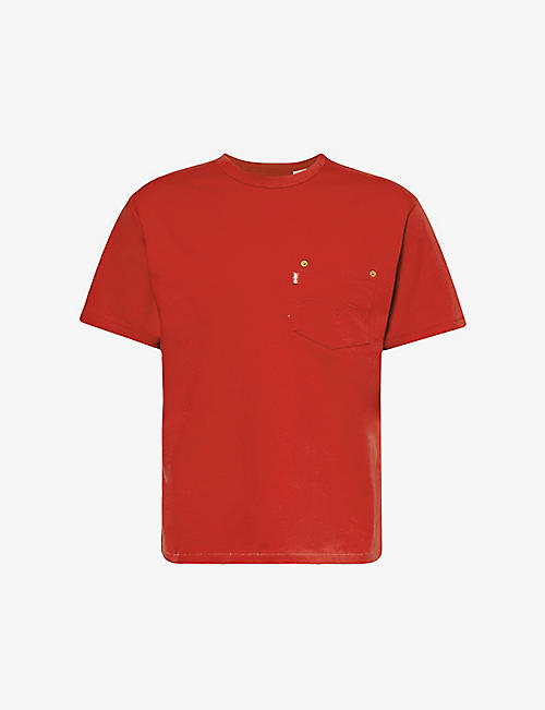 KENZO: KENZO x Levi’s Pocket cotton-jersey T-shirt