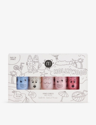 Nailmatic Hollywood Nail Polish Set 5 X 8ml In Multi