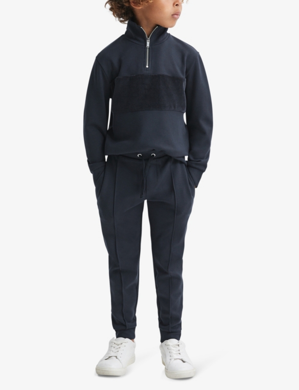 Croxley regular-fit stretch-jersey jogging bottoms 3-14 years
