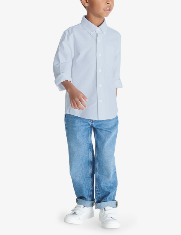 Greenwich long-sleeve cotton shirt 3-9 years
