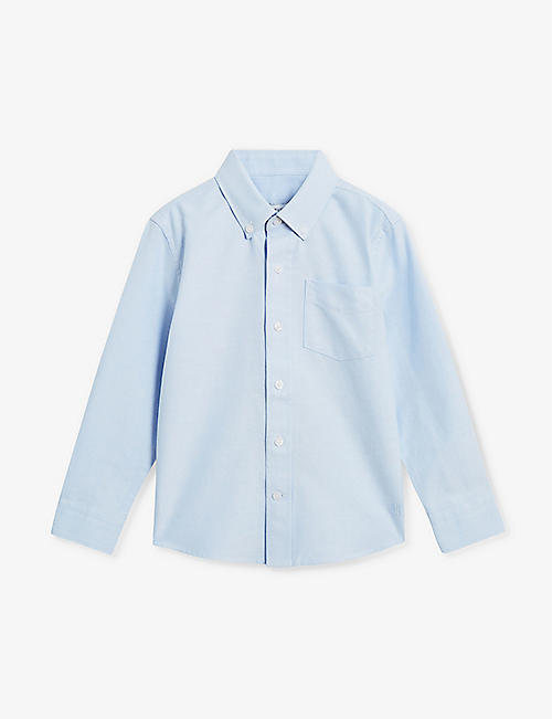 REISS: Greenwich long-sleeve cotton shirt 3-9 years