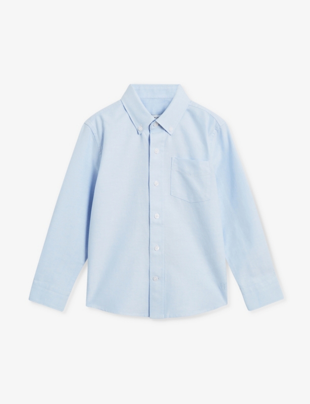Greenwich long-sleeve cotton shirt 3-9 years