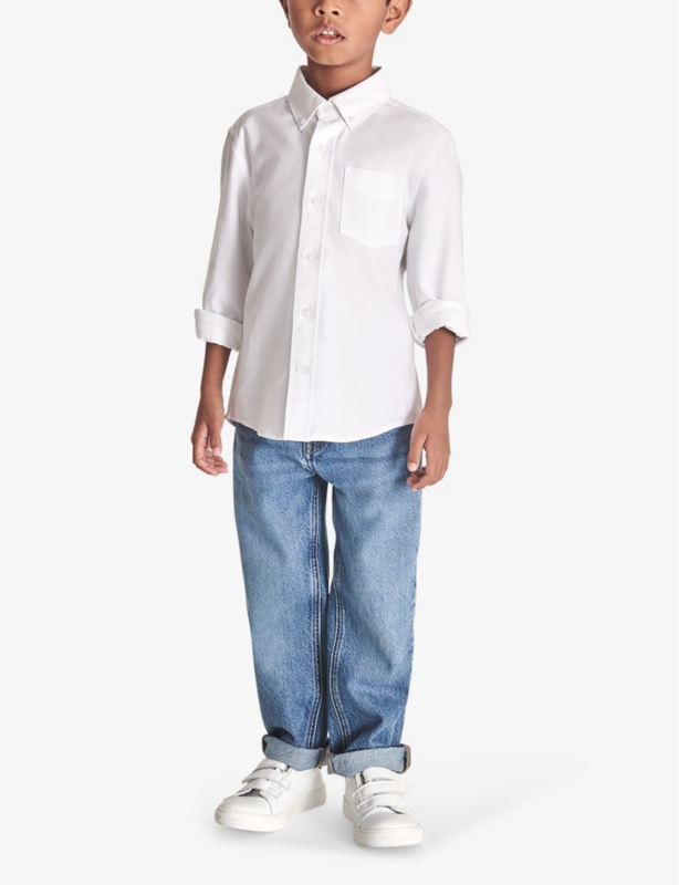 Greenwich long-sleeve cotton shirt 3-9 years