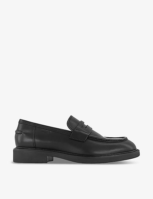 VAGABOND: Alex M slip-on leather penny loafers
