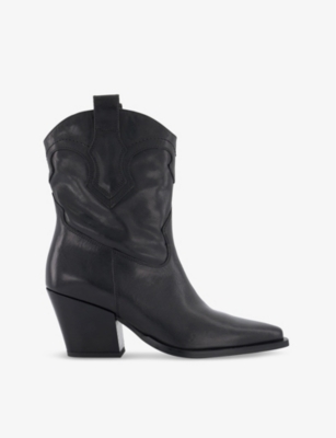 Dune on sale leather boots