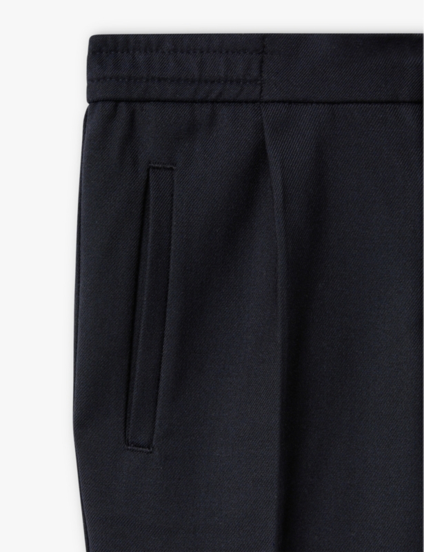 Reiss stretch recycled polyester-blend trousers