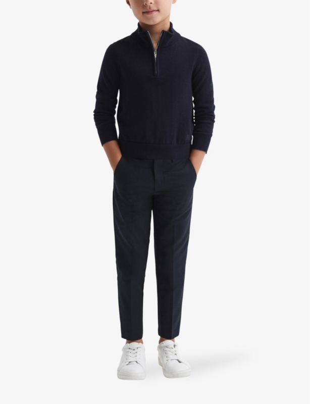 Eastbury slim-fit stretch-cotton chinos 3-14 years