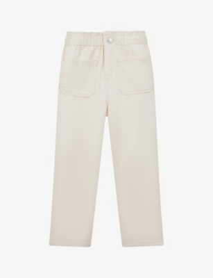 REISS: Elodie high-rise elasticated jeans 4-13 years