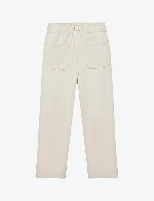 REISS: Elodie high-rise elasticated jeans 4-13 years