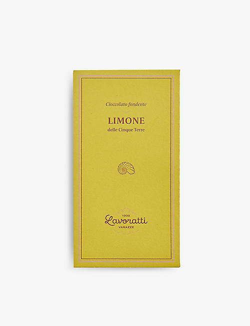 LAVORATTI 1938: Dark chocolate and lemon from Cinque Terre 80g