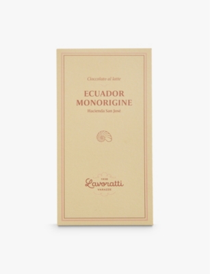 LAVORATTI 1938: Ecuador single-origin milk chocolate bar 80g