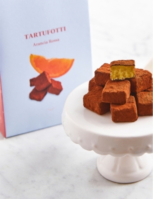 LAVORATTI 1938: San José cocoa-coated blood orange truffles 200g