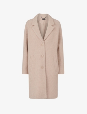 WHISTLES: Anita relaxed-fit wool-boucle coat