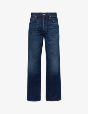 Shop Citizens Of Humanity Men's Joji Hayden Baggy Straight-leg Relaxed-fit Organic-denim Jeans