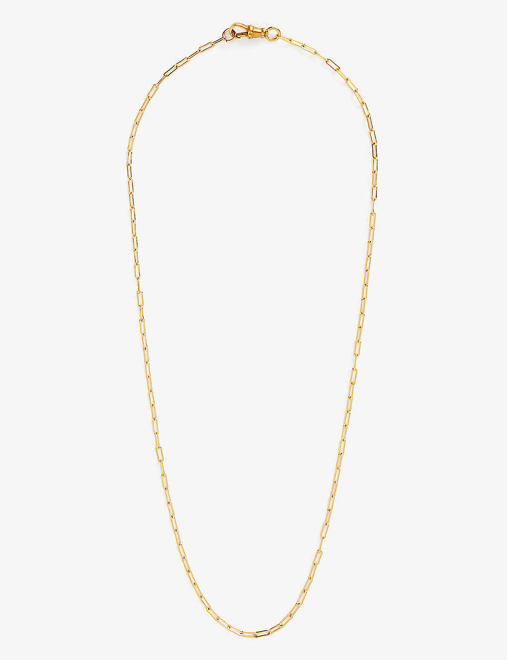 Alighieri Womens Gold The Dante 24ct Yellow-gold-plated Bronze Necklace
