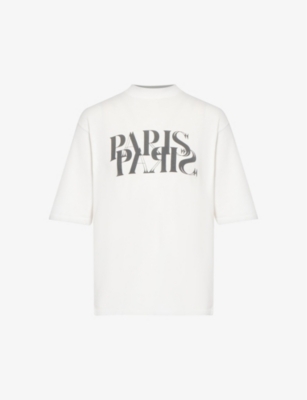 ANINE BING - Paris graphic-print cotton T-shirt | Selfridges.com