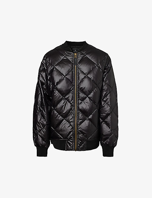 ANINE BING: Leo quilted shell-down jacket