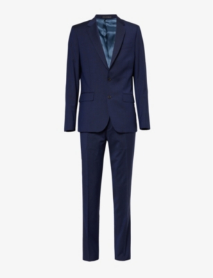 PAUL SMITH: The Soho single-breasted regular-fit tapered-leg wool suit