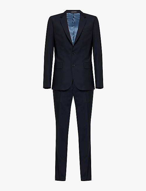 PAUL SMITH: Single-breasted notched-lapel regular-fit wool-blend suit