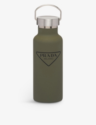 PRADA Logo-print insulated stainless-steel water bottle 500ml