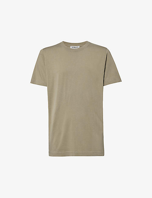 CDLP: Mid-weight crewneck relaxed-fit woven T-shirt
