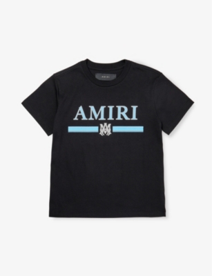 AMIRI: Logo-print crewneck cotton-jersey T-shirt 6-12 years