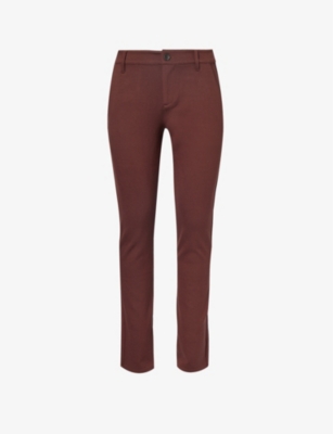 PAIGE: Stafford slim-fit straight-leg stretch-woven blend trousers