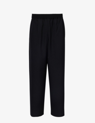 ACNE STUDIOS: Prudent wide-leg relaxed-fit wool-blend trousers
