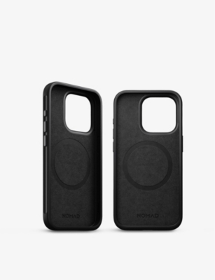Nomad leather iPhone 15 Pro case