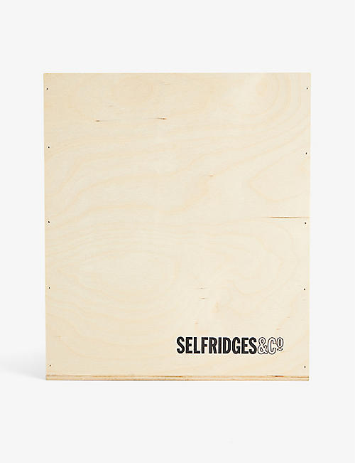 SELFRIDGES SELECTION: Six-bottle wooden wine box