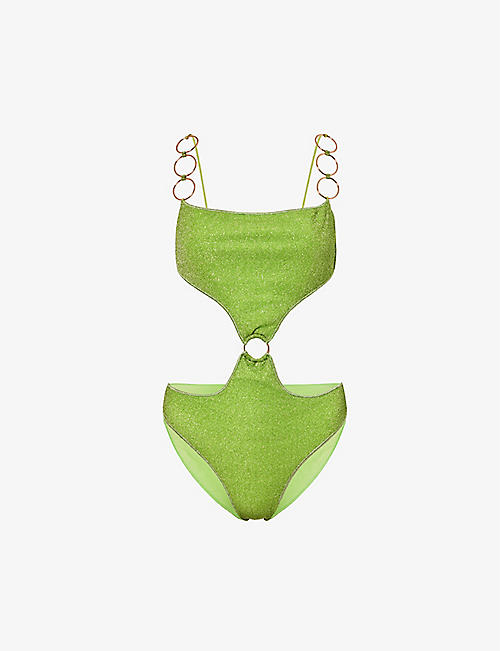 OSEREE: Lumière cut-out swimsuit
